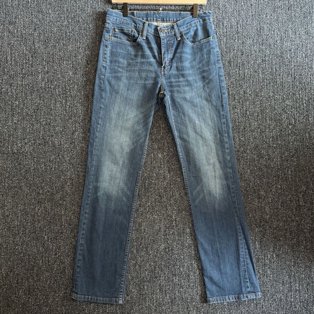 Levi's 514 Men’s Straight Fit Blue Denim Jeans 32x32 Medium Wash Streetwear